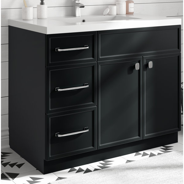 Breakwater Bay Macon 36'' Free Standing Single Bathroom Vanity with